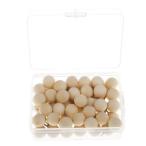 KOZEEY примерно 60 шт круг . из дерева кнопка булавка .. булавка элемент .. чай цвет пробка карта для 