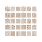 30x краска stencil краска шаблон stencil комплект краска плитка Stone для 