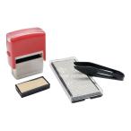  красный цифровой алфавит штамп DIY custom собственный in King штамп комплект резина печать 