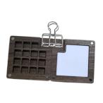  карман художник акварель путешествие для комплект compact акварель комплект Palette box черный walnut 15 дыра 