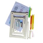  из дерева ткань машина комплект портативный маленький размер ткань машина взрослый * женщина * начинающий предназначенный стиль B