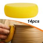 14 шт. комплект керамика для губка искусство craft чистка для soft краска губка раунд 