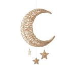  ребенок party ba Rune месяц mobile ручная работа ротанг орнамент подвешивание ниже mobile Star подвешивание украшение . мир ощущение качества легкий проект способ . покачивающийся оборудование орнамент ... часть магазин чтение угол . применение 