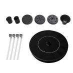 16cm плавающий солнечный фонтан насос комплект фиксация труба 4шт.@ имеется ., бассейн, двор, аквариум, аквариум для многофункциональный 1.4W