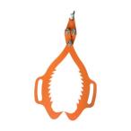 丸太吊りトング 頑丈なグラップル 木材爪 トラック用 木こり用 21インチ