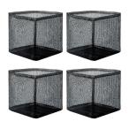 4 штук входит посадочная машина pot растения сумка растения корзина цветок водный . посадочный сумка квадратный 18x18x17cm