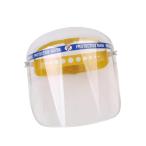 溶接用フェイスシールド 調節可能 プロフェッショナル プレミアム コンパクト 保護バイザー イエロー