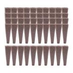 ショッピングスマートガーデニング 根の成長のための水耕栽培スポンジ 苗スターター 円錐成長スポンジセット 屋内水耕栽培システムアクセサリー