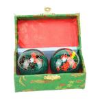 グリーン 保定球 マッサージボール 手 保定ボール ストレス フィットネス