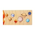 木製ジグソーパズル 教育 早期教育玩具 誕生日プレゼント 子供 8つの惑星