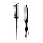 ショッピングヘアスタイリングツール ヘアスタイリングテールコーム カーリングヘアブラシ ヘアツール シェーピング ヘアスタイリングコーム もつれ解消ブラシ ギフト 旅行 自宅用