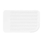 ショッピングヘアスタイリングツール 耐熱マット、カーリングアイロンスリーブ、女性用ホームトラベルサロンヘアストレートナー、カーリングアイロンヘアツール用ヒートパッド（ホワイト）