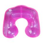 ショッピングヘアスタイリングツール ヘアパーマネックトレイ ネックレスト パーマコンテナ 多目的ヘアサロンツール ピンク