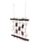  для домашних животных развлечение игрушка climbing сеть грузоподъемность ниже модель игрушка гамак попугай птица 