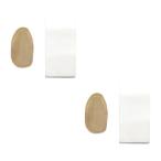 2x уголок фиксация стикер прямой . уголок правильный .. животное собака. уголок Stand Up поддержка 