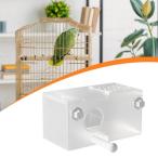  bird house прозрачный разведение коробка жердочка имеется многоцелевой птица. гнездо разведение коробка se регулирование длиннохвостый попугай попугай Bluebird ласты chi для 