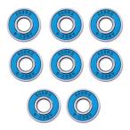  Rod 8 фрикцион отсутствует Abec 9 скейтборд ролик skate подшипник голубой 