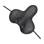  седло накладка удобный . предотвращение скольжения протектор амортизаторы накладка уличный спорт lai DIN g для черный 