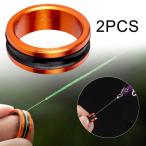  рыболовная леска кольцо металлический рыболовная леска скидка линия защита 2 шт orange 
