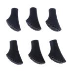 6 шт треккинг paul (pole) chip трость колпак покрытие предотвращение скольжения защита накладка chip end альпинизм для аксессуары для замены end 