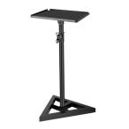 サラウンドサウンド用高さ調節可能なフロアスピーカースタンド 信頼性の高い高耐久三角形 40x30cm