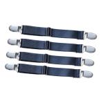  bed простыня gripper подтяжки застежка-молния зажим ремешок 2 head черный 4 шт 