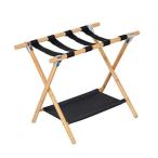  багаж подставка чемодан подставка бамбук производства 2 уровень полки толщина есть место хранения полки имеется складной багаж подставка отель .. для 