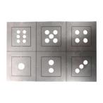  сварка тренировка Cube комплект DIY тренировка комплект нержавеющая сталь многофункциональный начинающий предназначенный сварка plate 2.6x2.6x2.6 дюймовый 