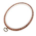  пластик . круглый Cross стежок обруч игла работа вышивка шитье обруч 15x19cm