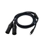  модель C из двойной XLR мужской аудио кабель ( смартфон, ноутбук подключение для ),Y код 2m/6.6 футов ( усилитель, динамик, миксер,