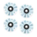  ролик skate колесо 4 шт упаковка, люминесценция красочный, высота вращение подшипник установка,2 ряд skate . скейтборд для 58mm X 32mm