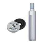  шлифовщик ng удилище M10s красный адаптор eks вал ( полировщик накладка подключение для гайка имеется )