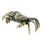  латунь краб. украшение мелкие животные изображение замечательный зеленовато-голубой -m автомобиль оборудование орнамент коллекция . земля производство аксессуары медь краб миниатюра 