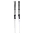 2x барабан щетка барабанная палочка щетка ударный инструмент часть, длина 13.78 -дюймовые тросик щетка, вилка Country музыка для ударный инструмент bla