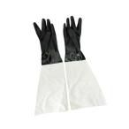  Sand blast работа защита перчатка многофункциональный легкий 23.6 дюймовый уголь вода . предмет мойка для аксессуары. длинный защита 