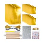 DIY craft для aluminium . сиденье комплект, aluminium .. flash скульптура тиснение, craft искусство краска металлические изделия для, толщина 0.07mm, подарок 