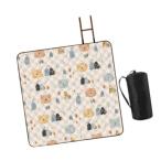  пикник покрывало песок . сильный симпатичный 78.74 дюймовый x 78.74 дюймовый закрытый Family высокий King для 