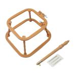  настольный вышивка рамка-оправа вышивка обруч дисплей квадратный повторный использование возможность легко устанавливается Cross стежок обруч дырокол игла рама DIY для 