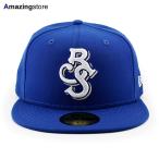 ニューエラ キャップ 59FIFTY ビロクシ シャッカーズ MiLB ON-FIELD AUTHENTIC ROAD FITTED CAP BLUE NEW ERA BILOXI SHUCKERS