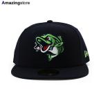 �j���[�G�� �L���b�v 59FIFTY �O�E�B�l�b�g �X�g���C�p�[�Y MiLB ON-FIELD AUTHENTIC HOME FITTED CAP NAVY NEW ERA GWINNETT STRIPERS