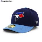 ニューエラ キャップ 59FIFTY トロント ブルージェイズ MLB ON-FIELD AUTHENTIC ALT-4 LC LOW CROWN FITTED CAP LP NAVY LIGHT BLUE NEW ERA TORONTO BLUE JAYS
