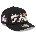 ショッピング出場記念 ニューエラ LP9FIFTY サンフランシスコ 49ERS NFL 2023 AFC CHAMPION LOCKER ROOM LOW PROFILE SNAPBACK BLACK NEW ERA SAN FRANCISCO