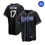 大谷翔平モデル 海外取寄 子供用 NIKE レプリカユニフォーム ロサンゼルス ドジャース 2025 MLB YOUTH LIGHTS OUT REPLICA PLAYER JERSEY BLACK