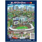  за границей посылать за 2025 MLB ALL STAR GAME OFFICIAL PROGRAM WITH SPECIALITY COVER ARTWORK BY CHARLES FAZZINO 2025 MLB все Star игра program 