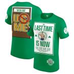 ジョン シナモデル 海外取寄 WWE AUTHENTIC Tシャツ FAREWELL TOUR 2025 BOSTON T-SHIRT GREEN