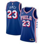 レブロン ジェームスモデル 海外取寄 ナイキ レプリカユニフォーム フィラデルフィア セブンティシクサーズ SWINGMAN JERSEY ICON EDITION ROYAL BLUE
