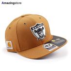 47ブランド カーハート レイダース CARHARTT NFL CAPTAIN STRAPBACK BROWN 47BRAND RAIDERS