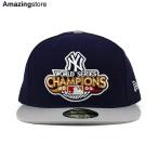 DEADSTOCK ニューエラ キャップ 59FIFTY ニューヨーク ヤンキース MLB 2009 WORLD SERIES CHAMPIONS CREST FITTED CAP NAVY-GREY NEW ERA NEW YORK YANKEES