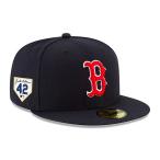 ニューエラ キャップ 59FIFTY ボストン レッドソックス MLB 2024 JACKIE ROBINSON GAME FITTED CAP NAVY NEW ERA BOSTON RED SOX