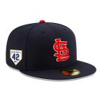 ショッピング出場記念 ニューエラ キャップ 59FIFTY セントルイス カージナルス MLB 2024 JACKIE ROBINSON ALTERNATE FITTED CAP NAVY NEW ERA ST.LOUIS CARDINALS